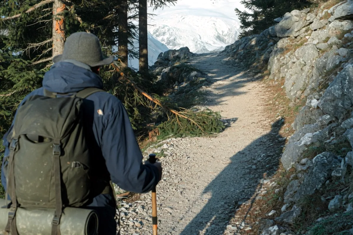 Route des Grandes Alpes — on the ground.